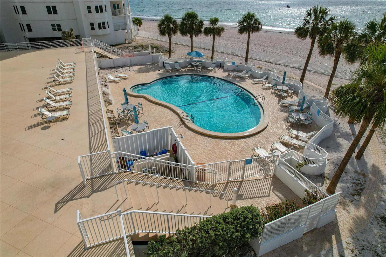 Upper and Lower Pool Deck