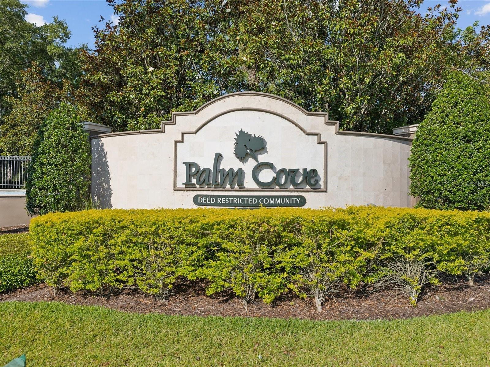 Palm Cove welcomes you.
