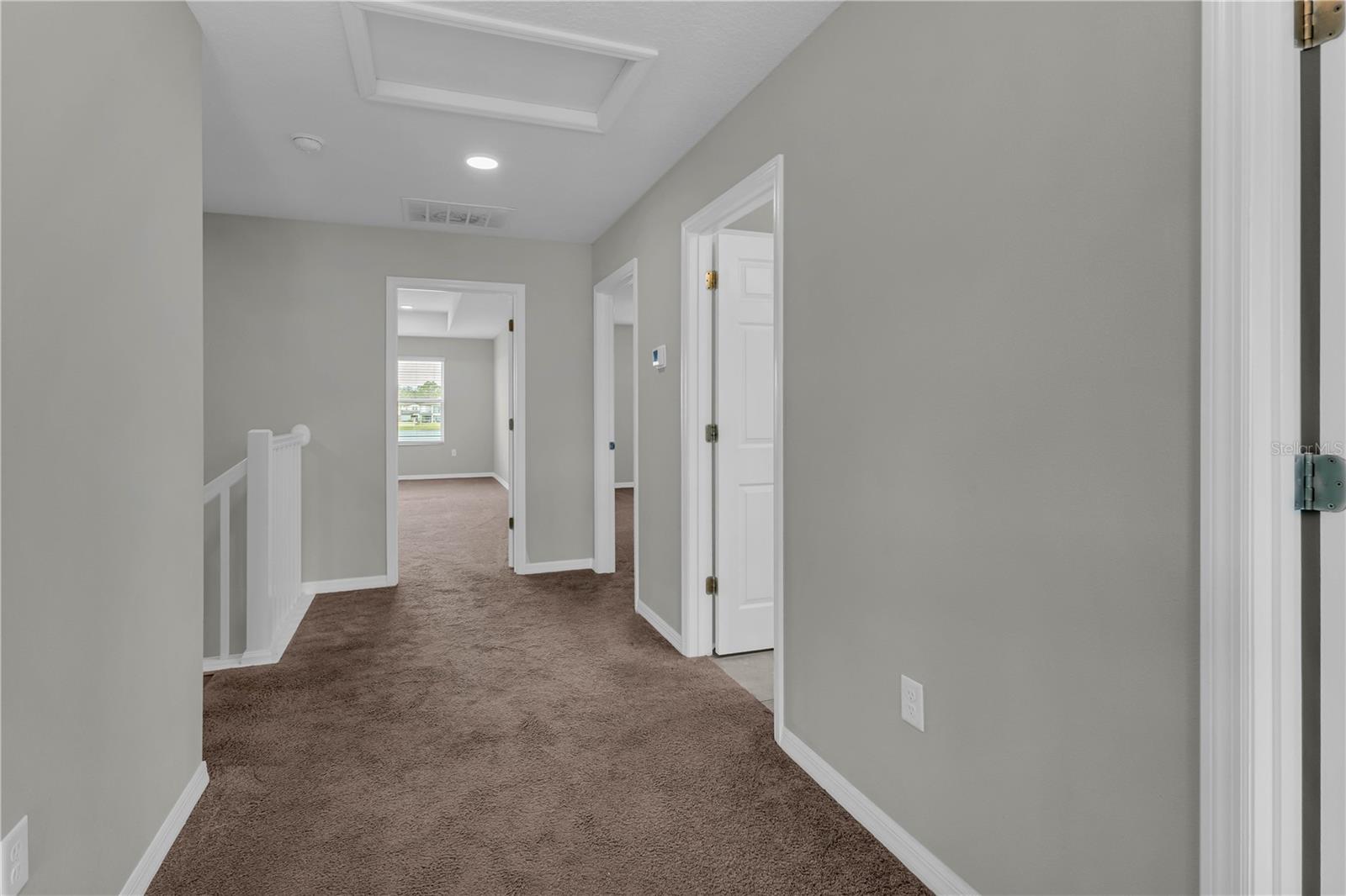 upstairs hallway