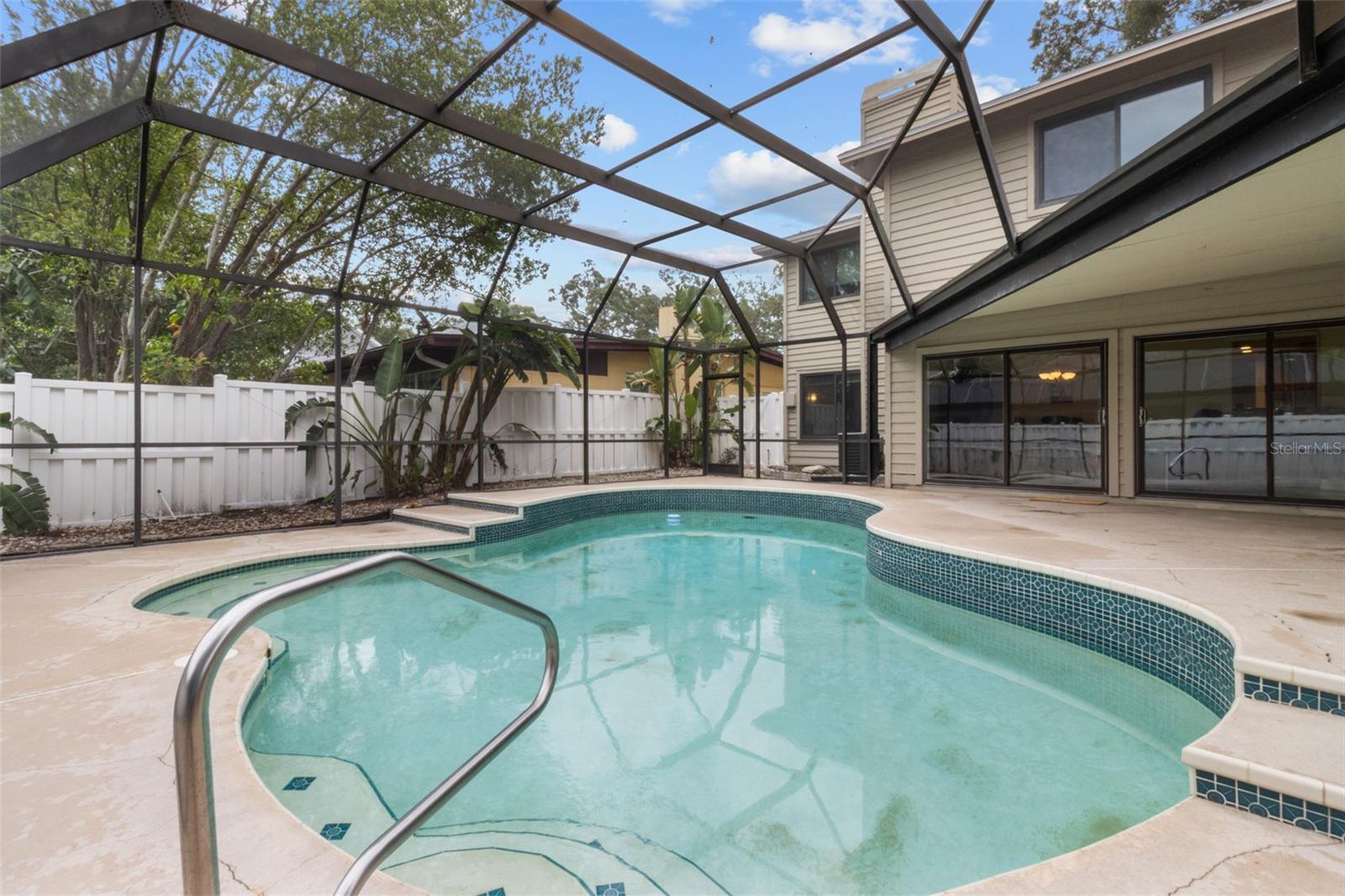 Screened Pool Deck