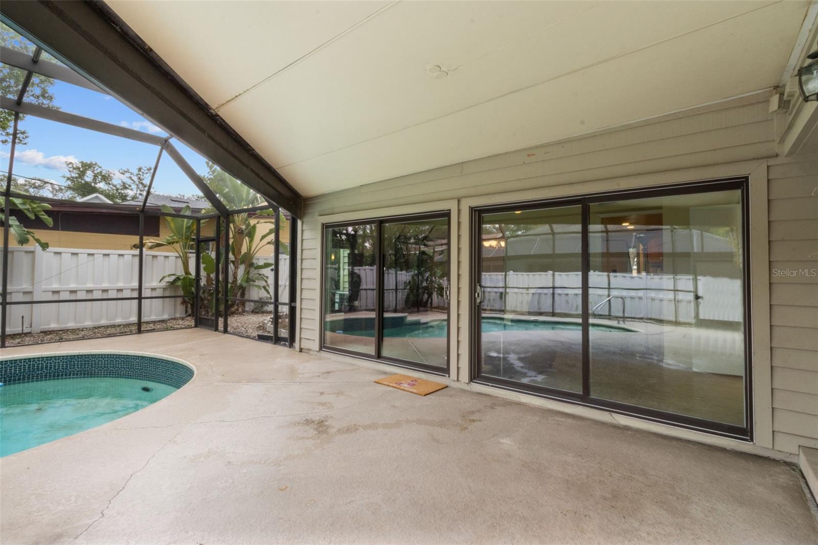 Screened Pool Deck