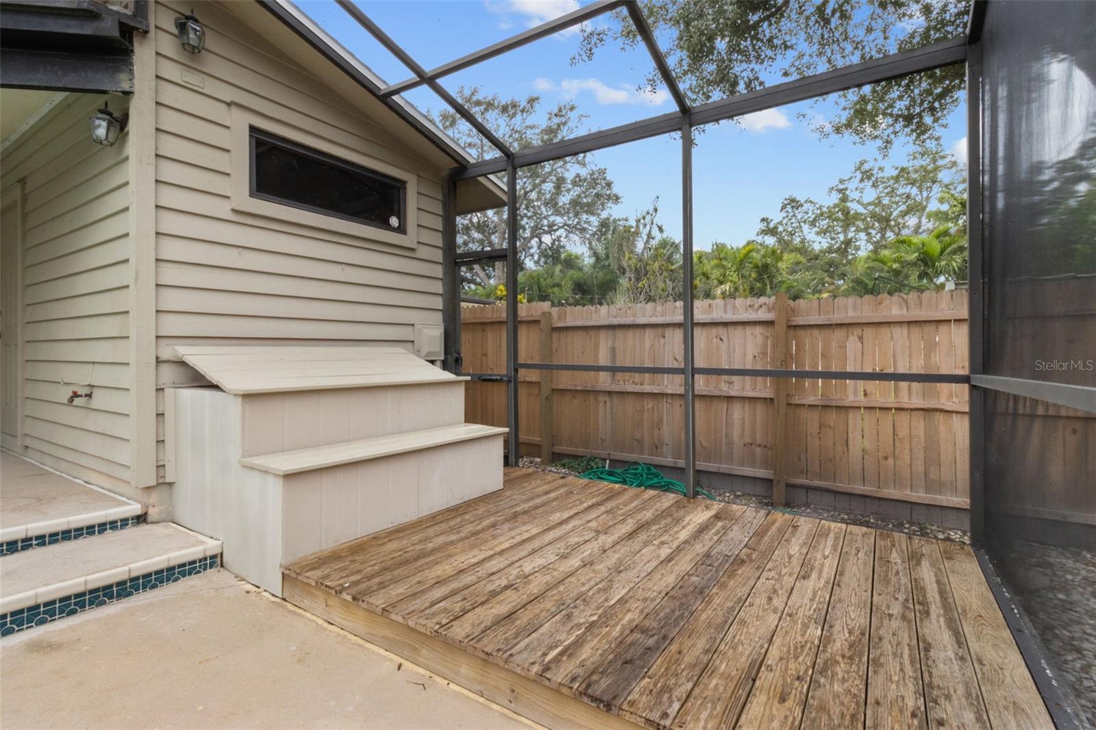 Screened Pool Deck