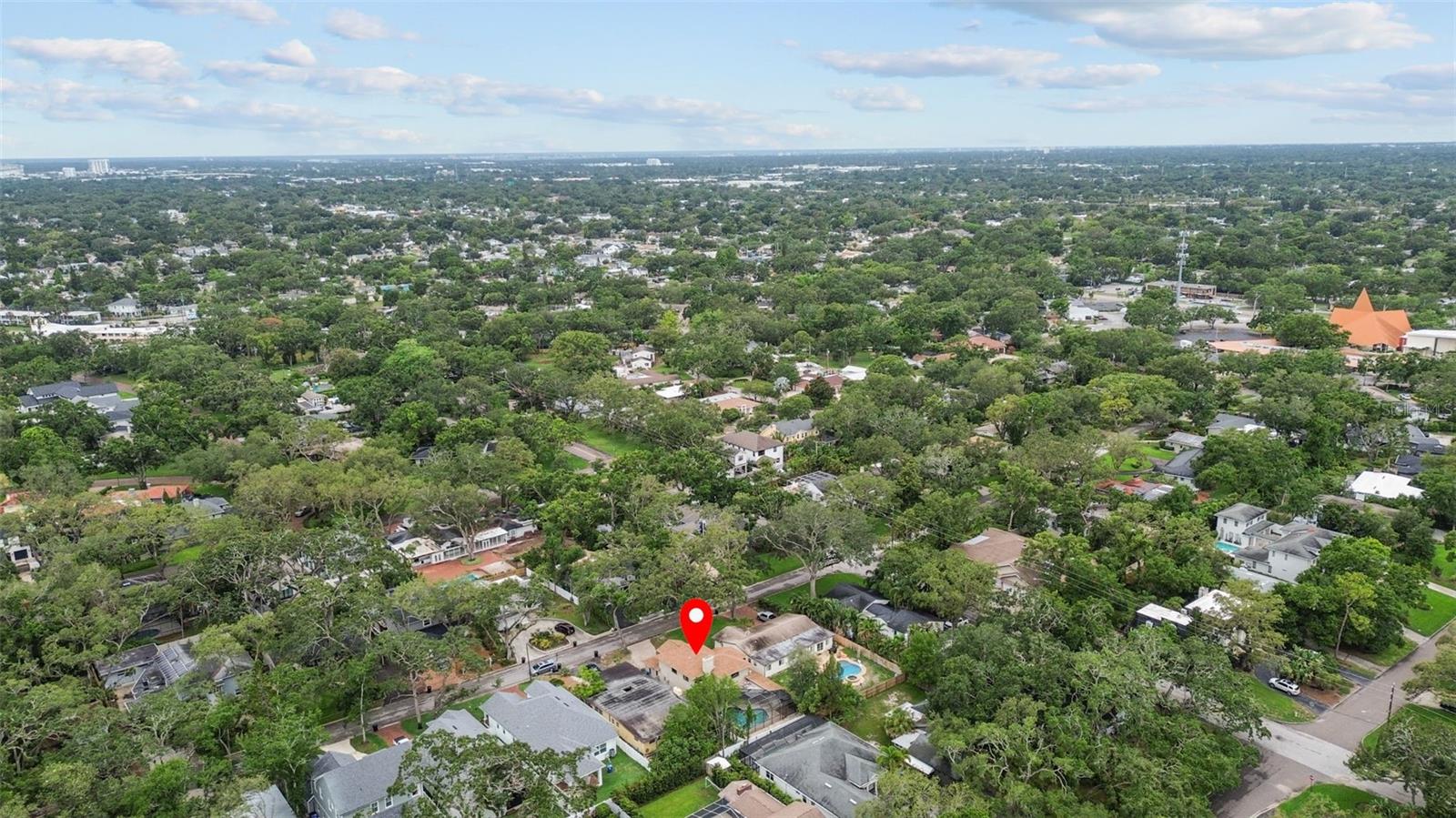 Aerial of Allendale and Surrounding Area