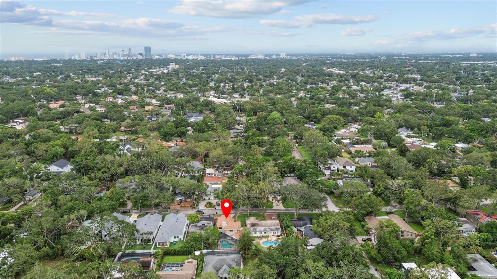 Aerial of Allendale and Surrounding Area