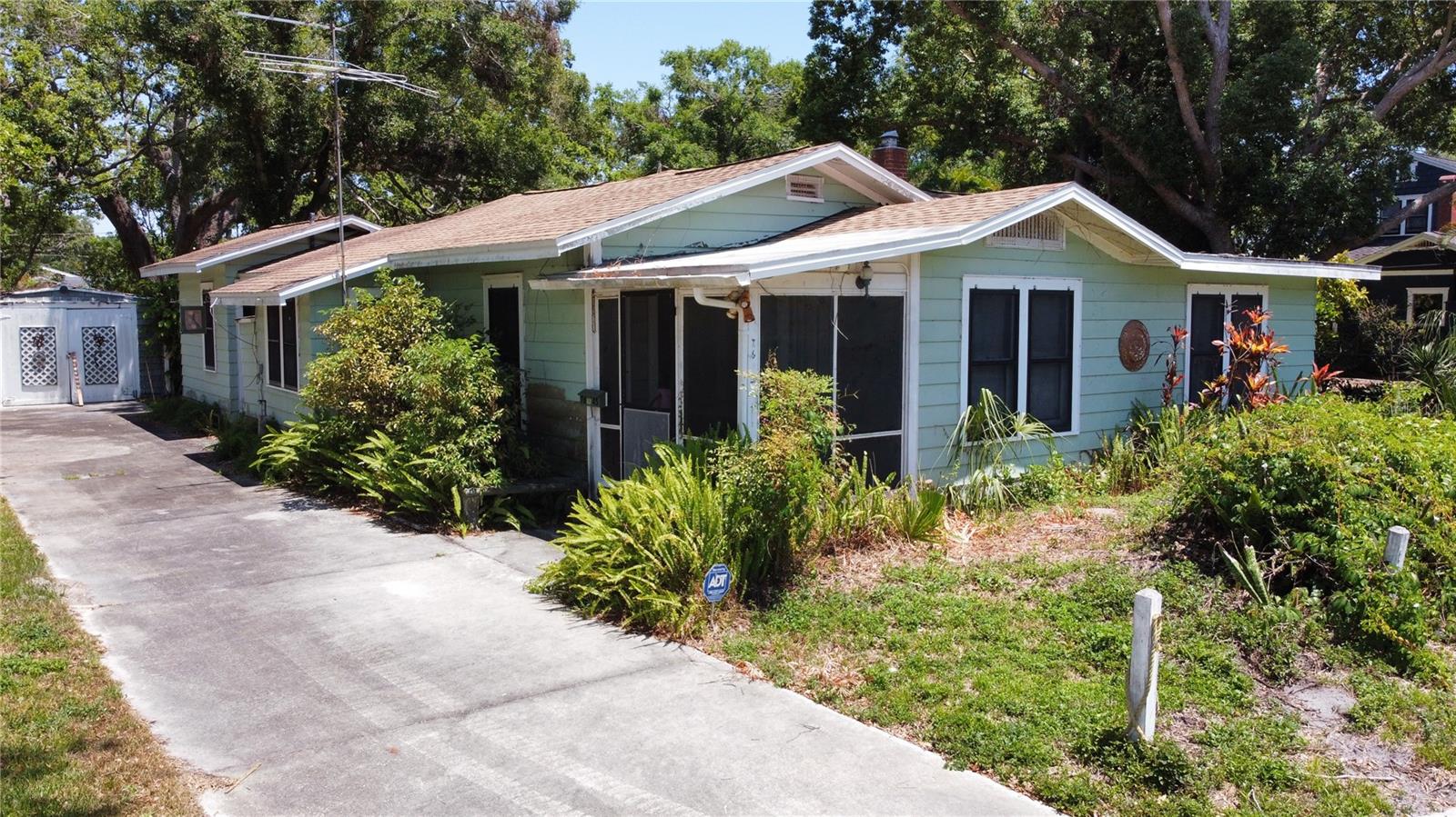 Additional house on parcel needing rehab or for tear down