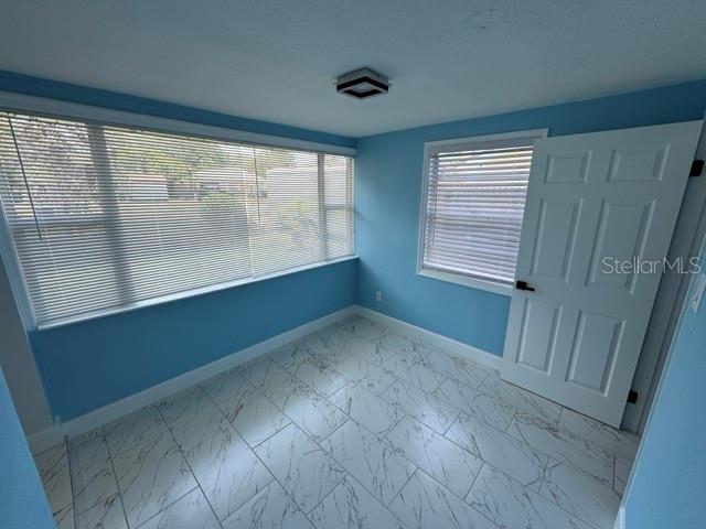 Dining Room with door to laundry room.
