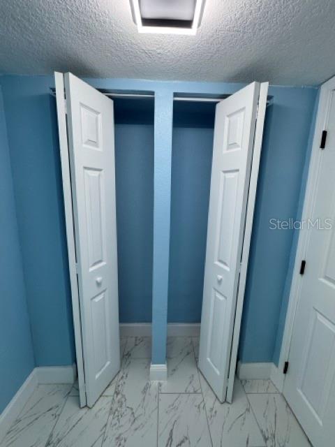 Closets in hallway area.