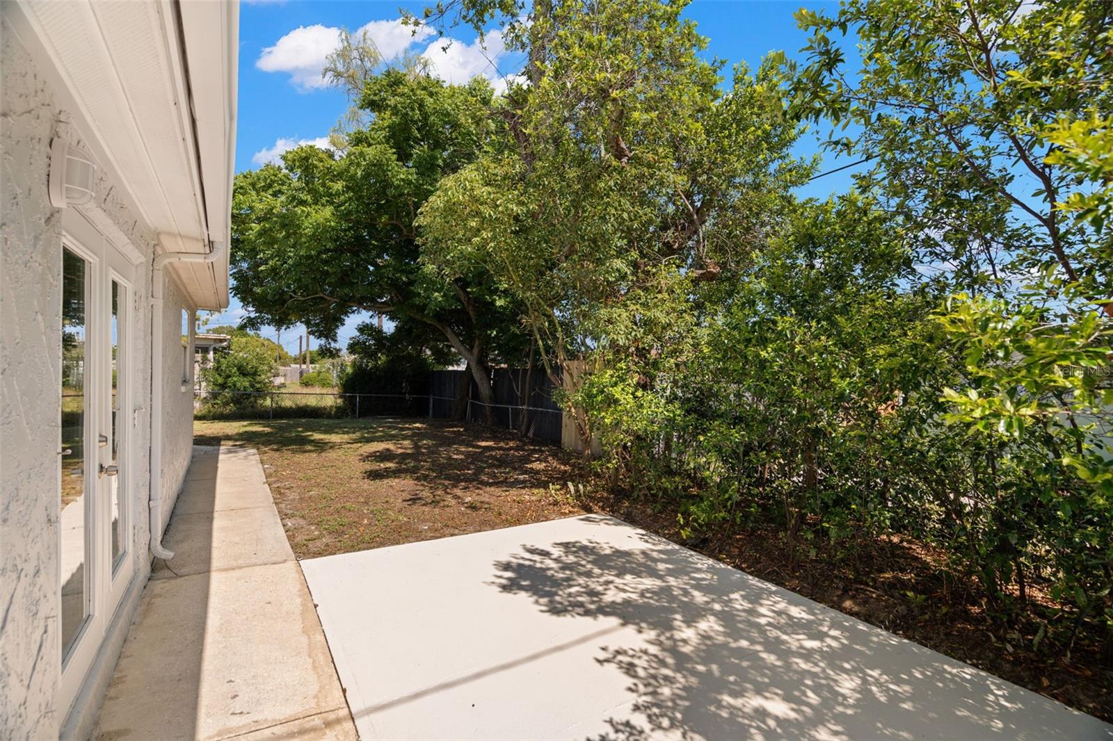 Fully-Fenced Backyard