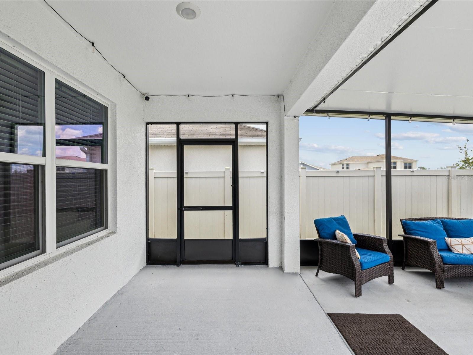 Enclosed/Covered lanai