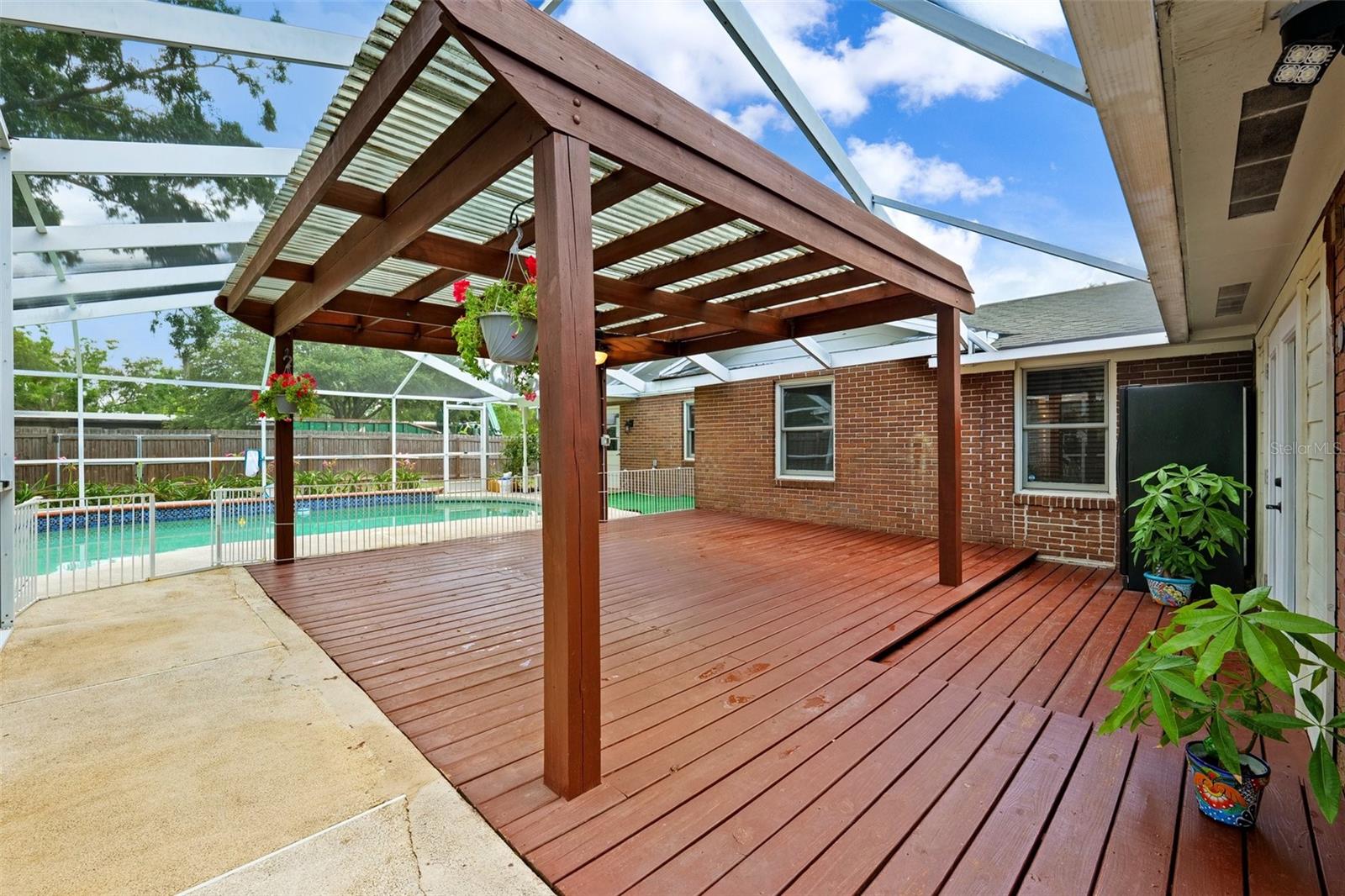 Fenced Yard