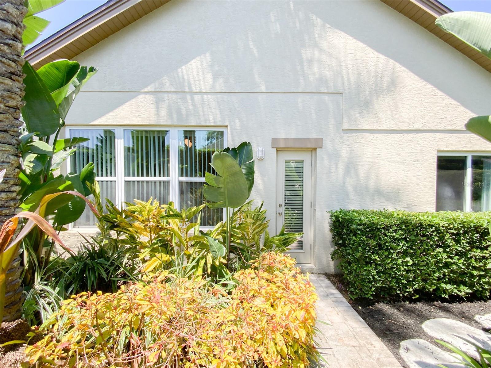 Rear Entrance - Pool Bathroom