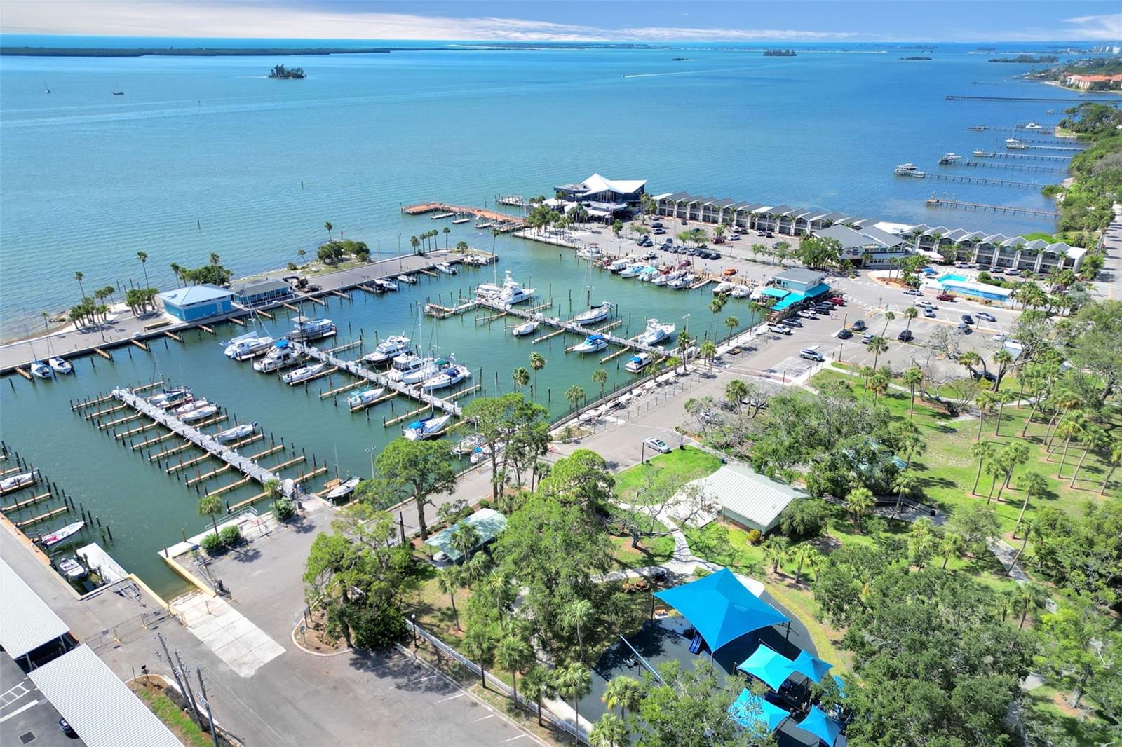 nearby marina