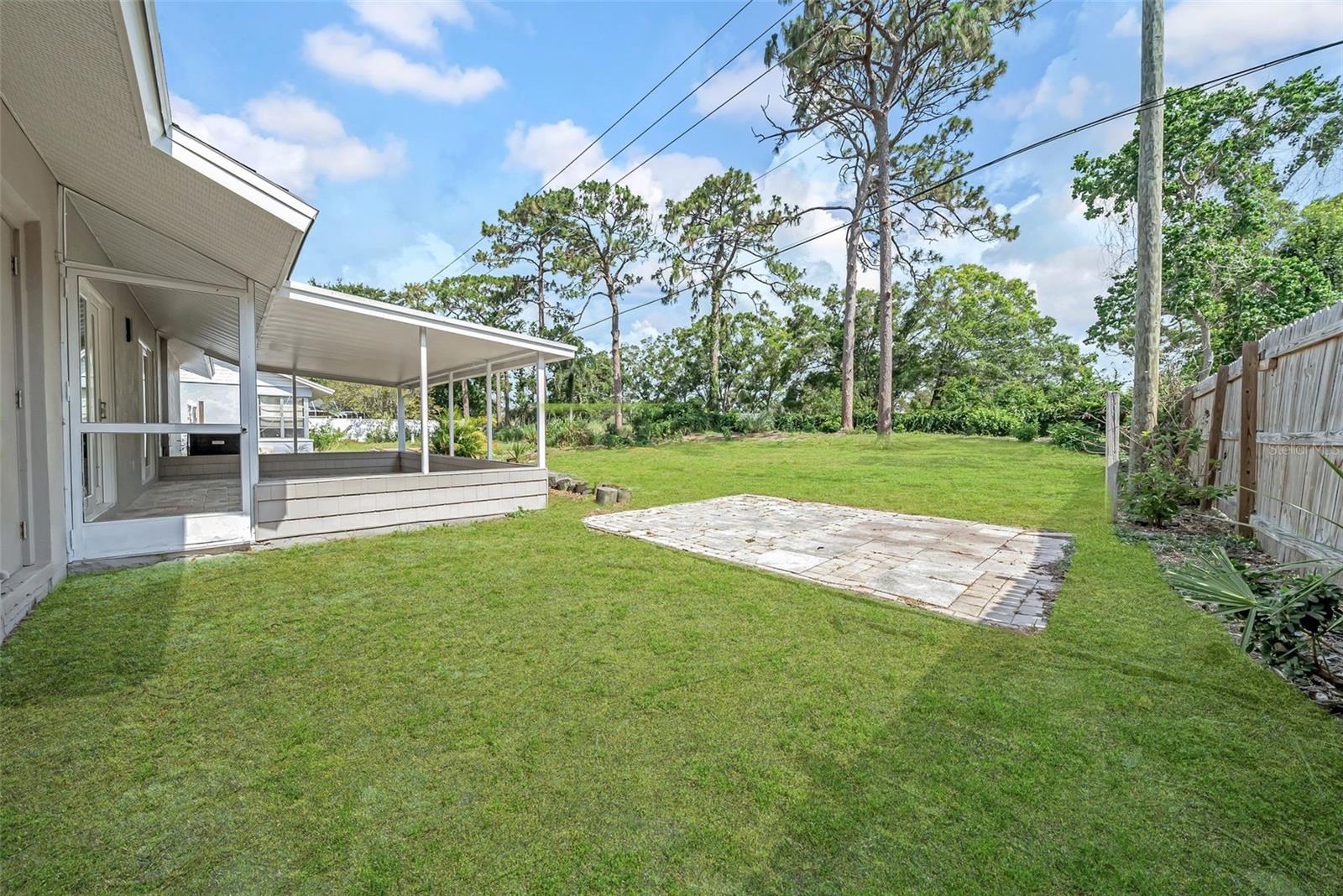 Large Backyard