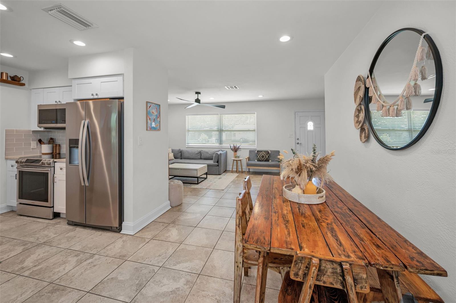 Dining Room off the Kitchen