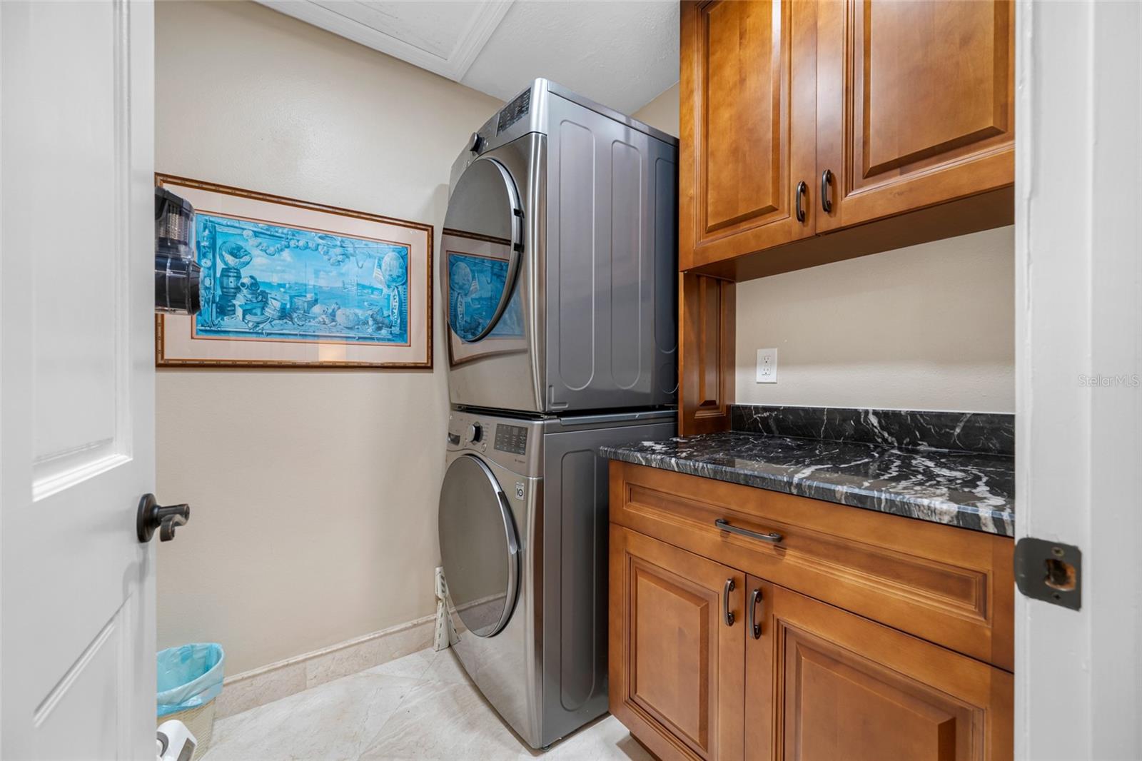 Laundry room.