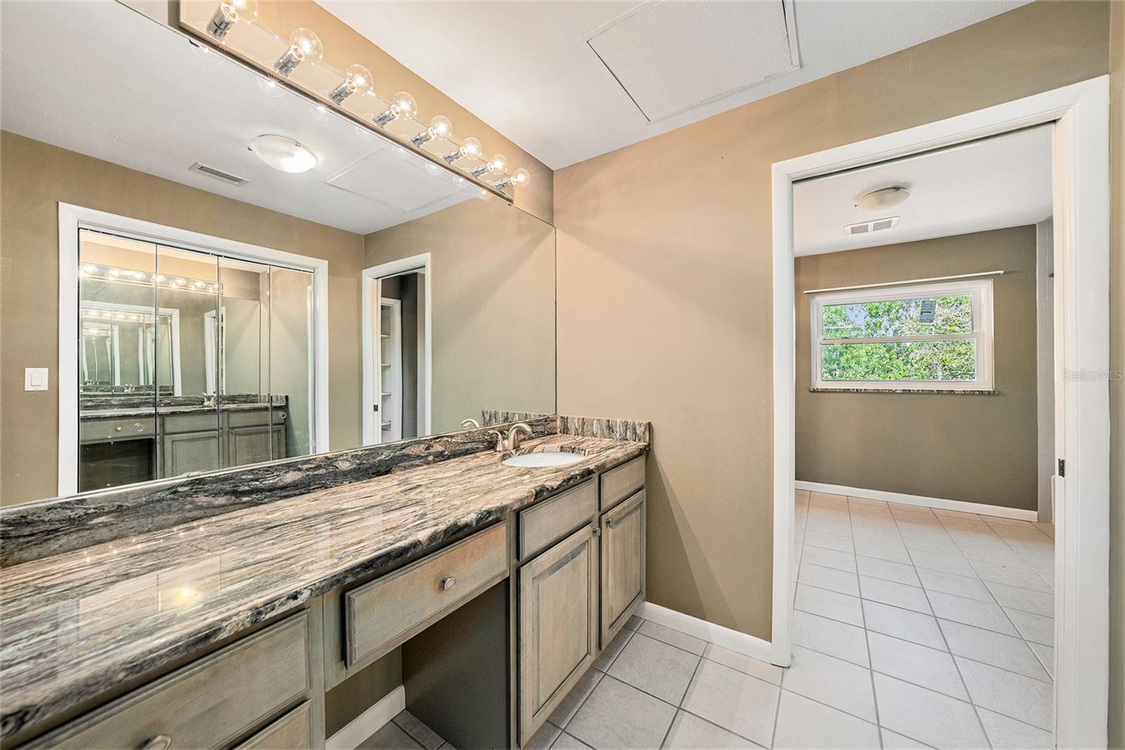 Primary Bathroom, vanity area