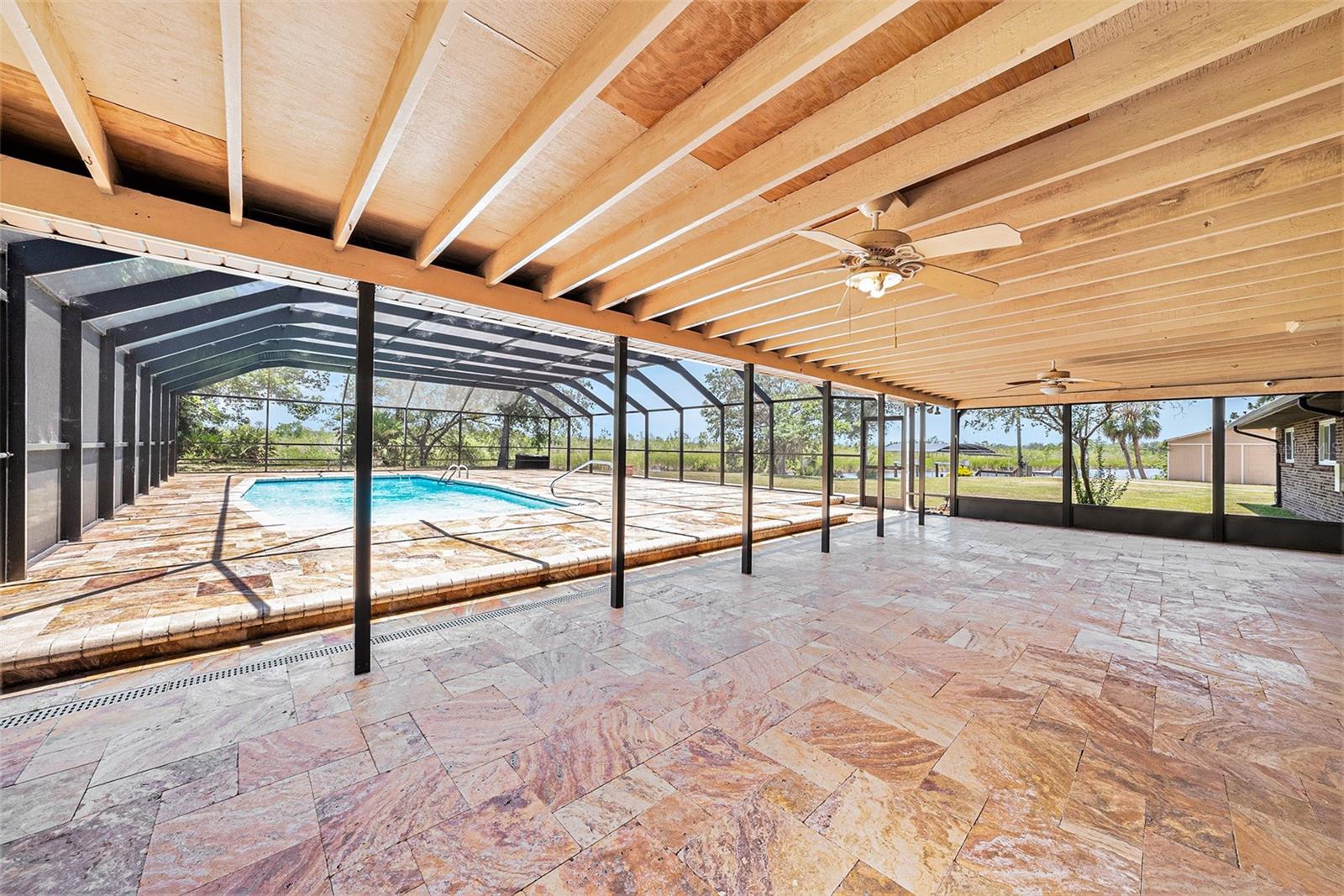 pool deck