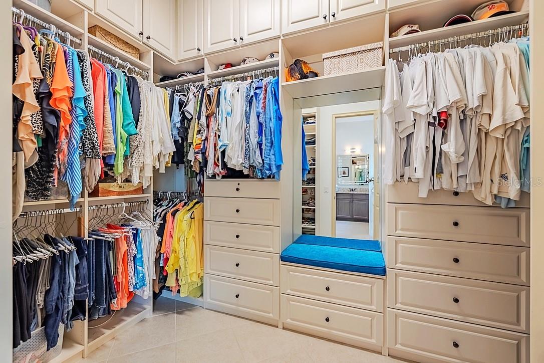 Primary Walk-in closet