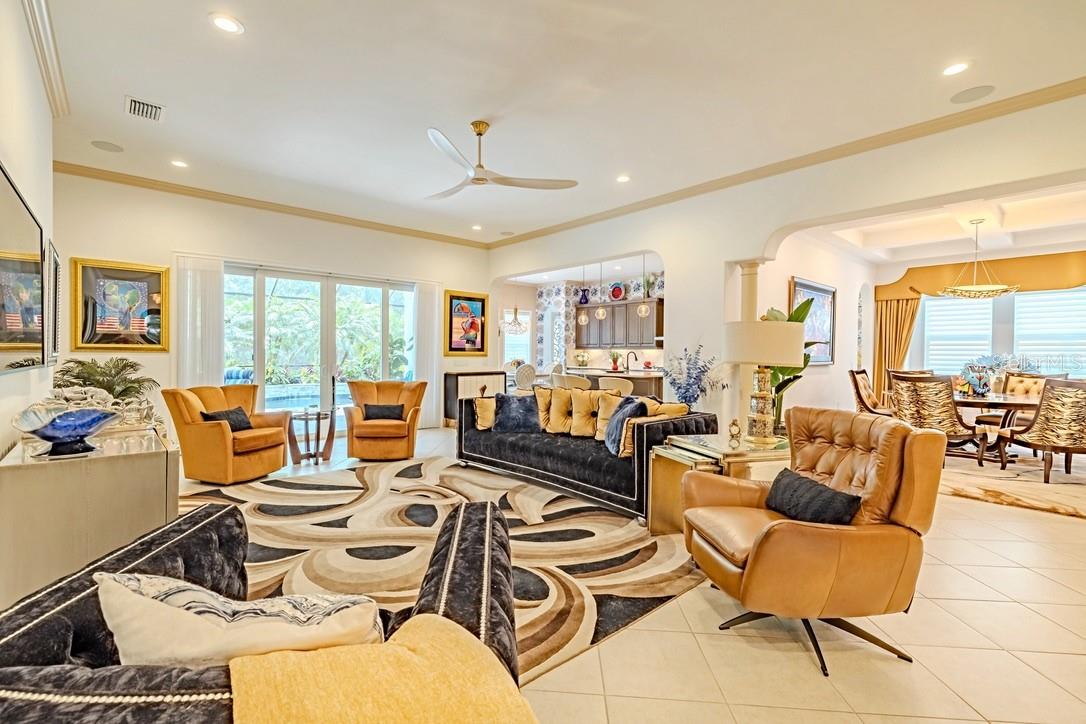 Grand living space