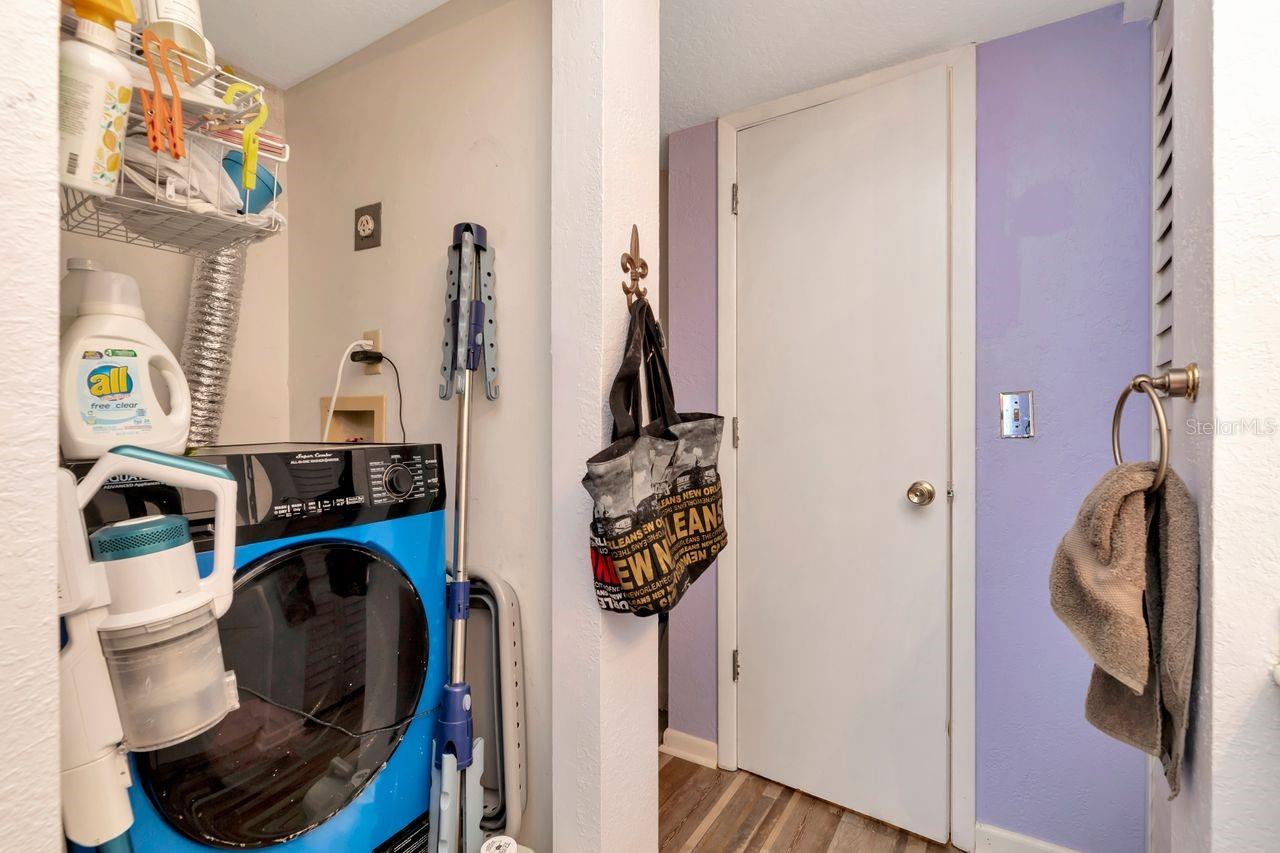 In-unit laundry located in primary ensuite.