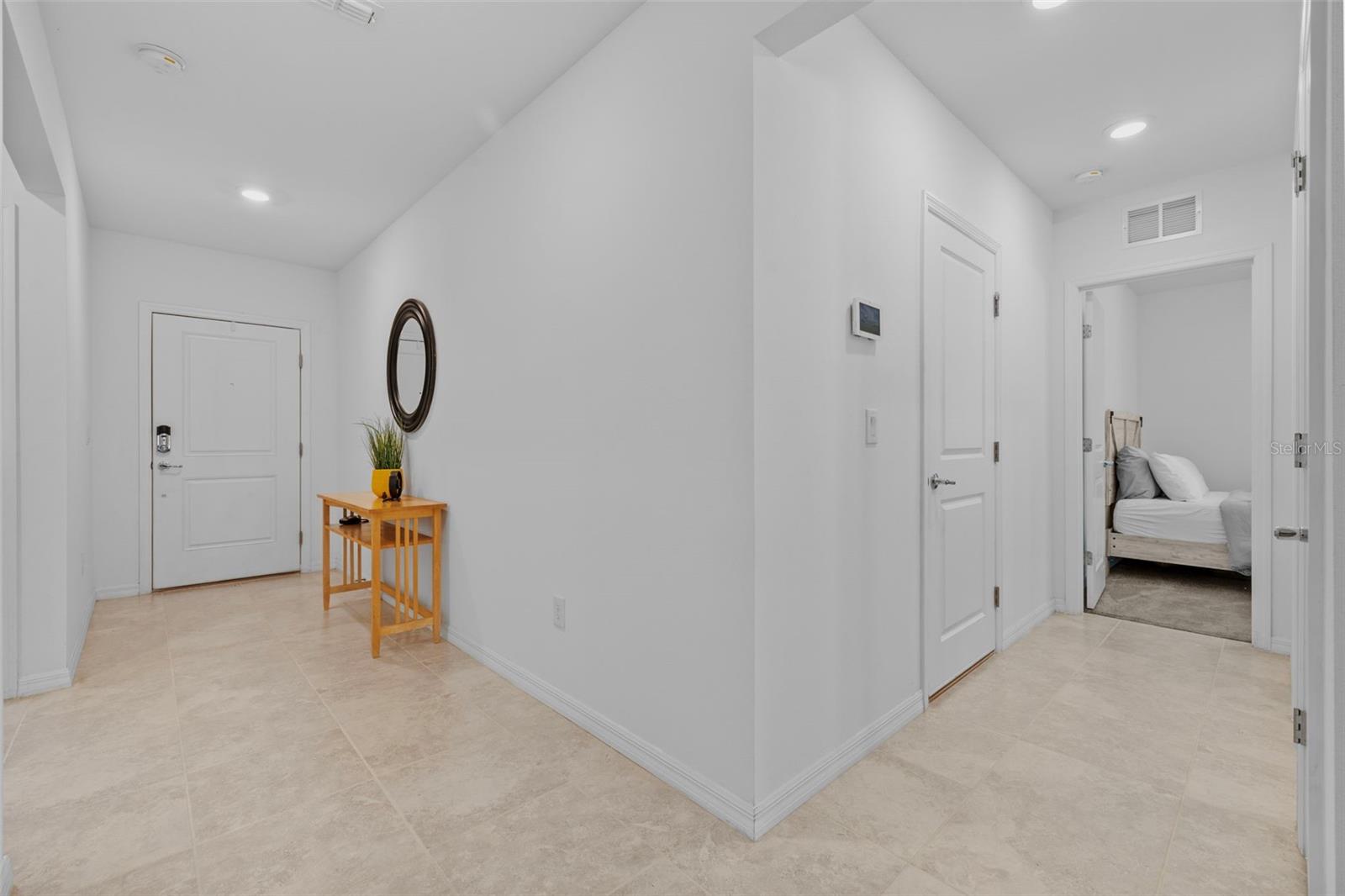 Foyer with view into Bedroom 4