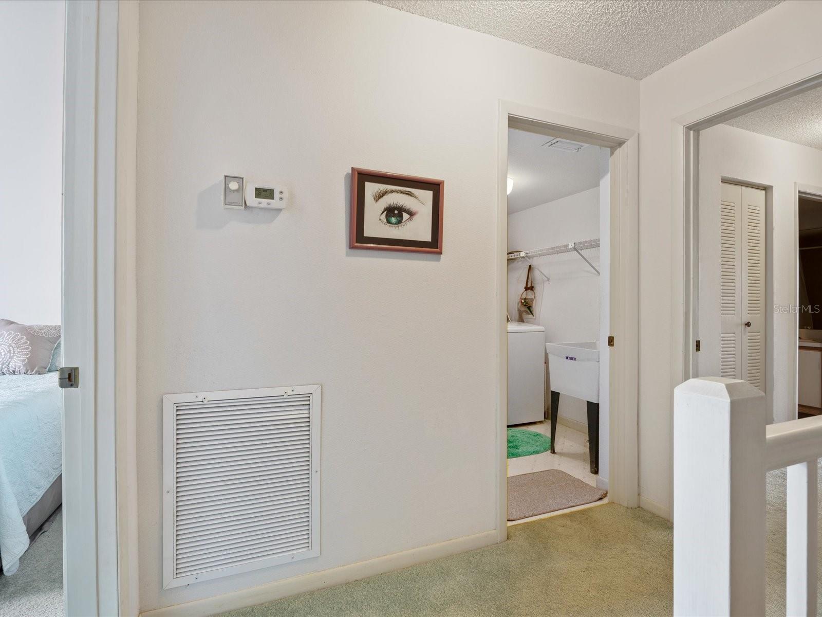 3rd floor landing at top stairs