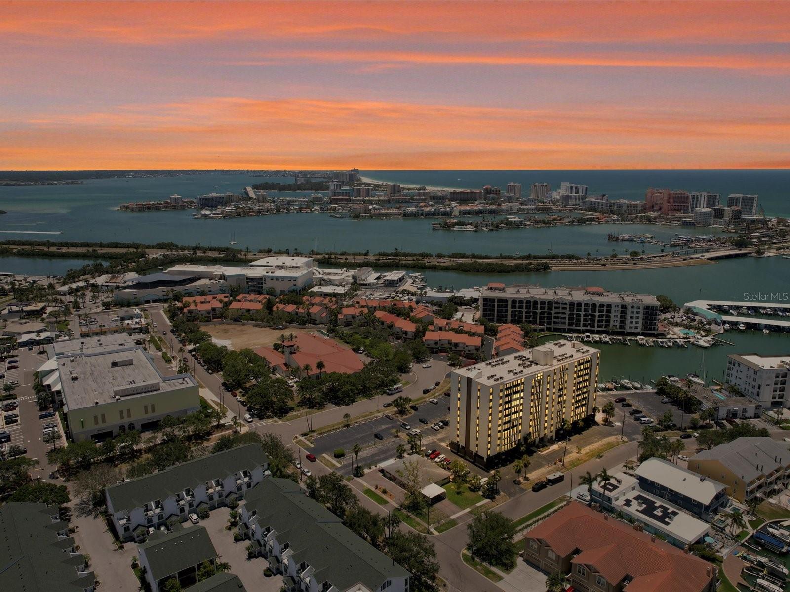 Enjoy the sunsets from your private balcony