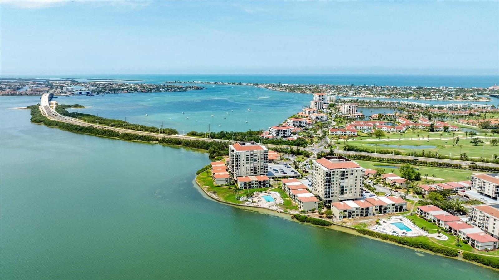 Just over the bridge from Tierra Verde and Fort DeSoto!