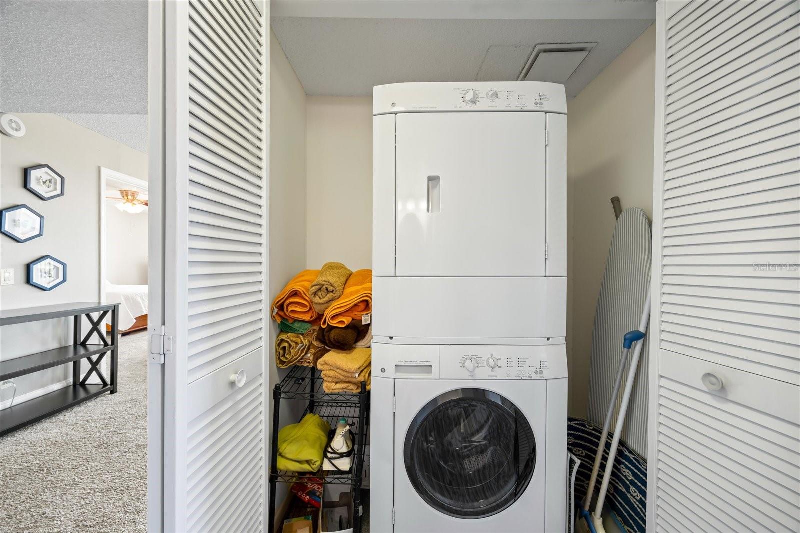 In-unit washer and dryer
