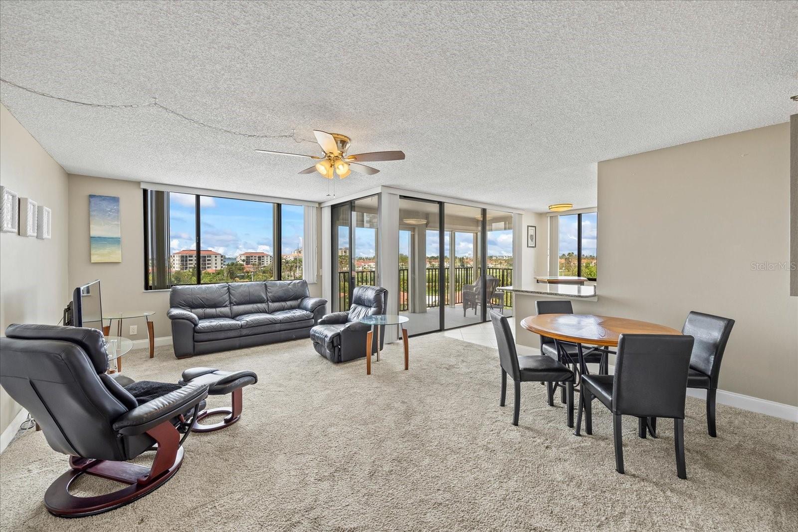 Spacious living space!