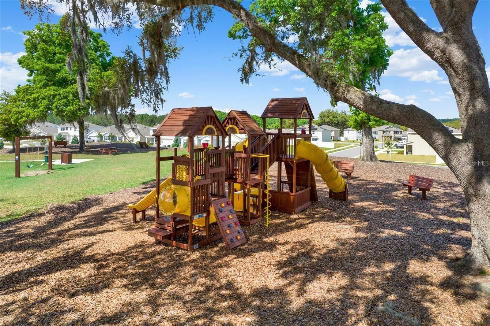 Community Park & Playground less than a block away!