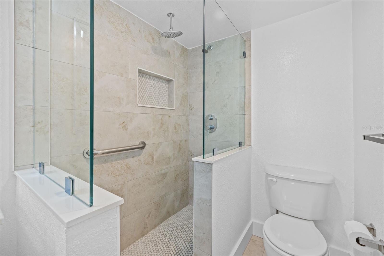 Walk in shower!