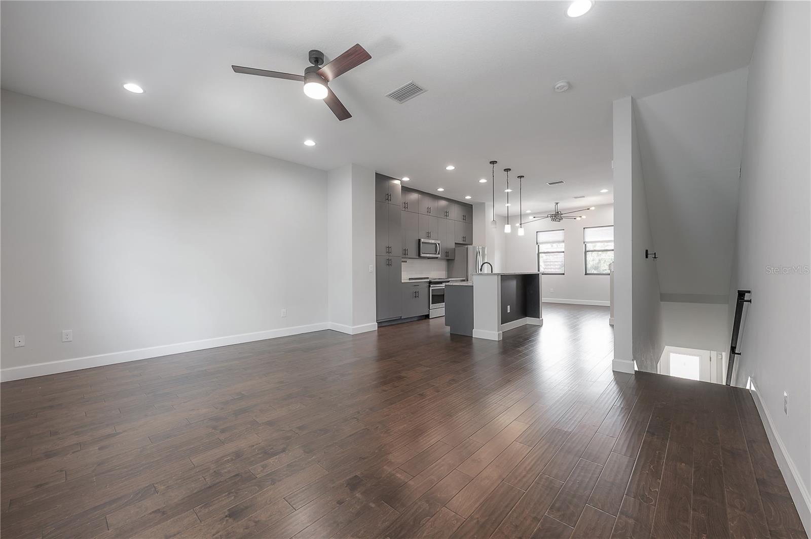 Living room on 2nd level