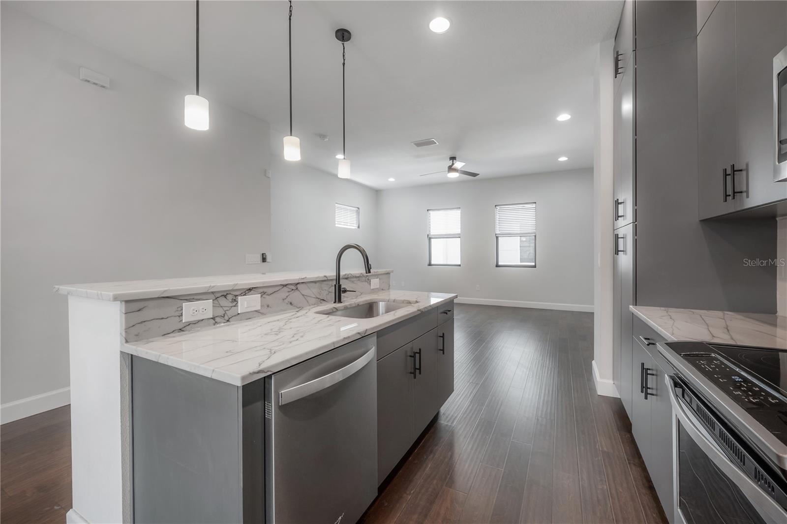 Kitchen on 2nd level