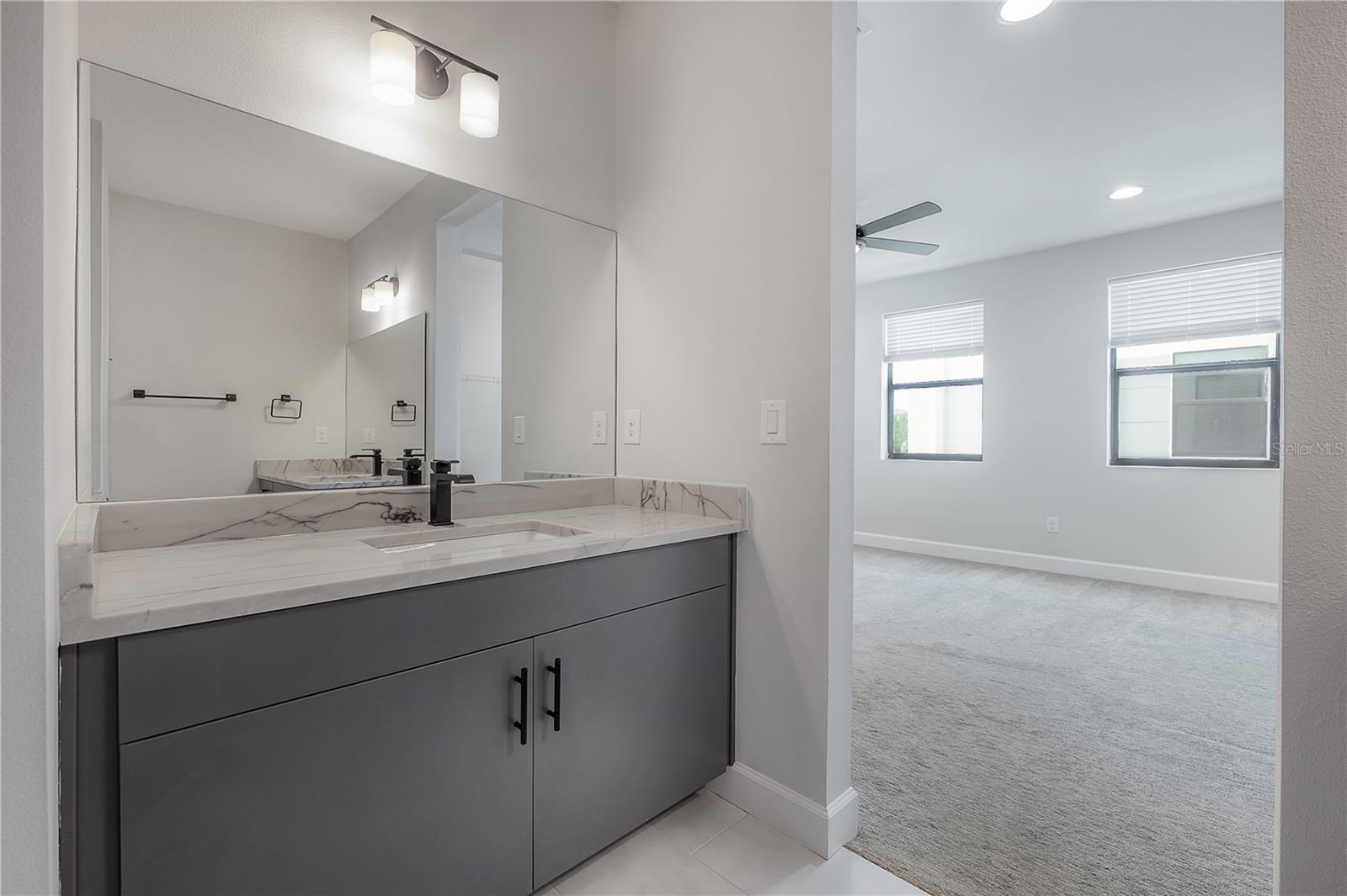 Primary bathroom (2 separate vanities)