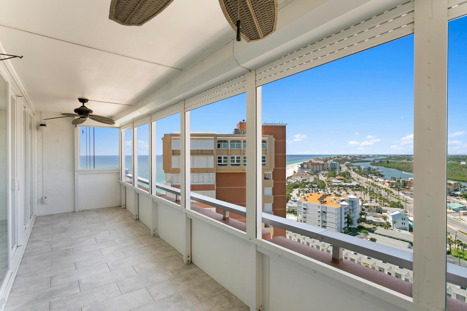 This updated condo offers a double view - the beach AND intracoastal waterway.  https://player.vimeo.com/video/1087835561