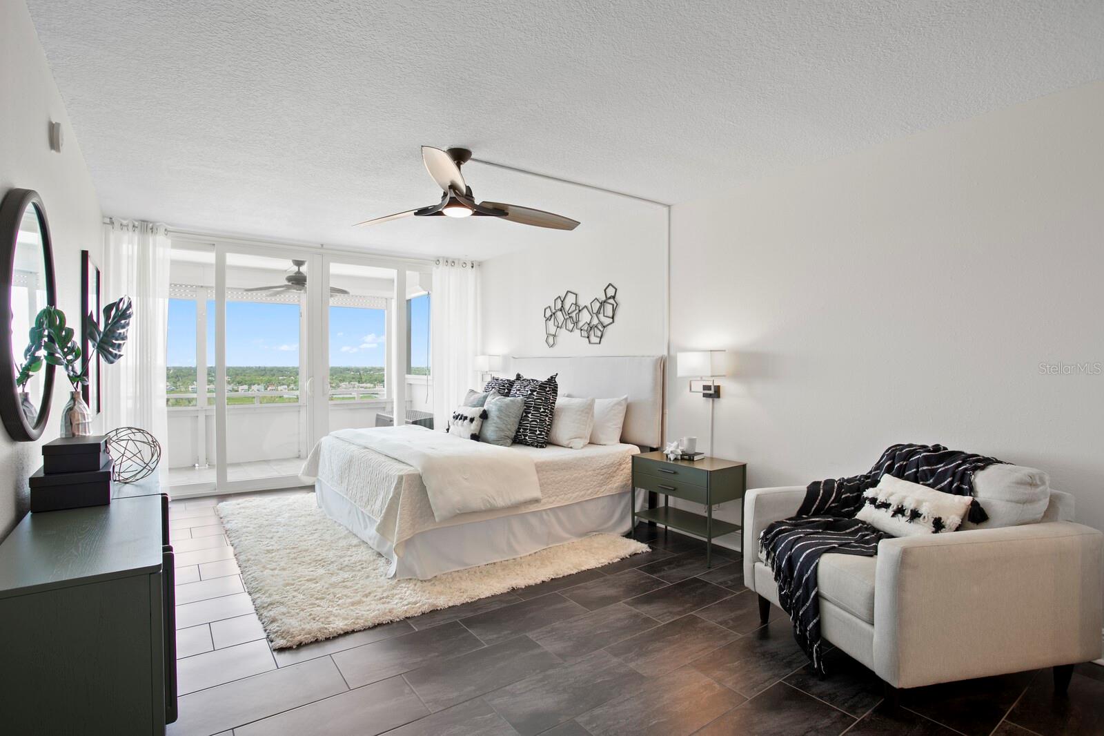 The primary suite is generously sized with its own balcony access. https://player.vimeo.com/video/1087835561