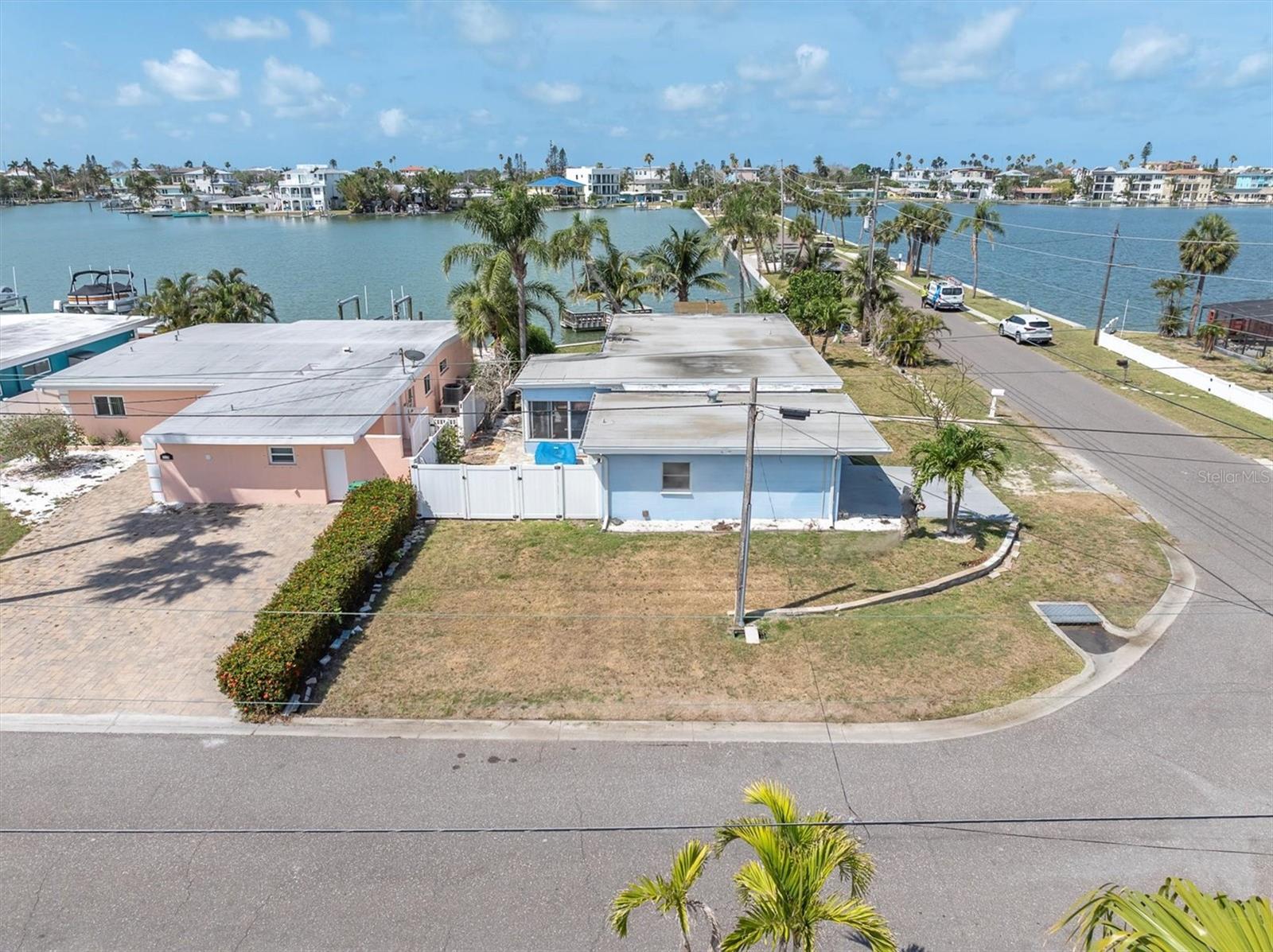 large corner lot