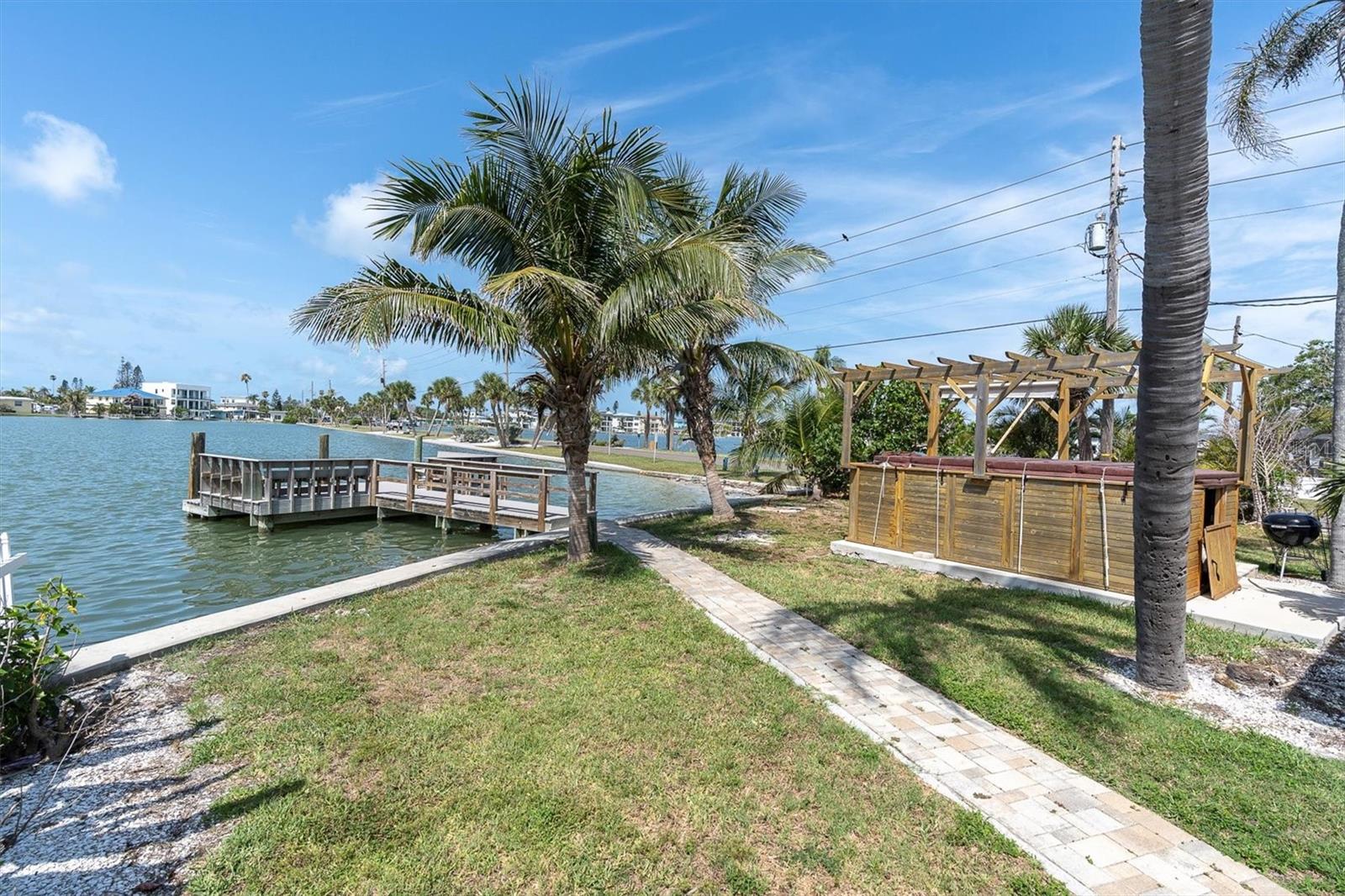 dock & above ground pool - negotiable