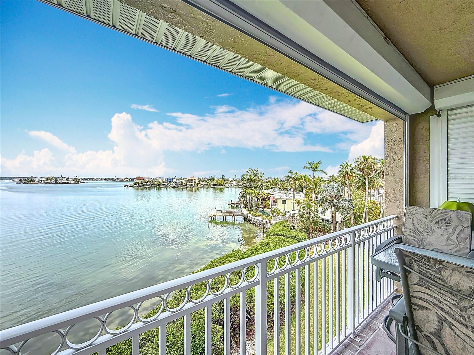 Open Balcony with shutters