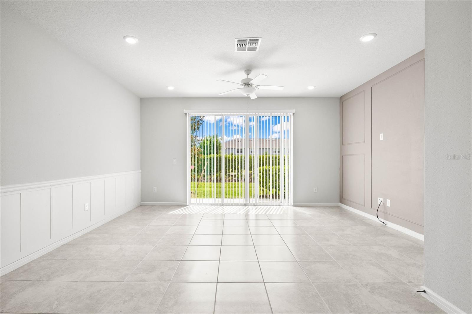 This space is HUGE and able to be used in so many ways!