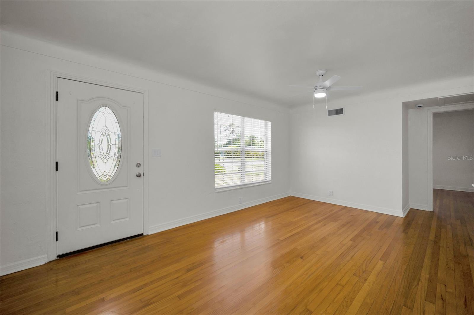 Gorgeous original hardwood floors throughout