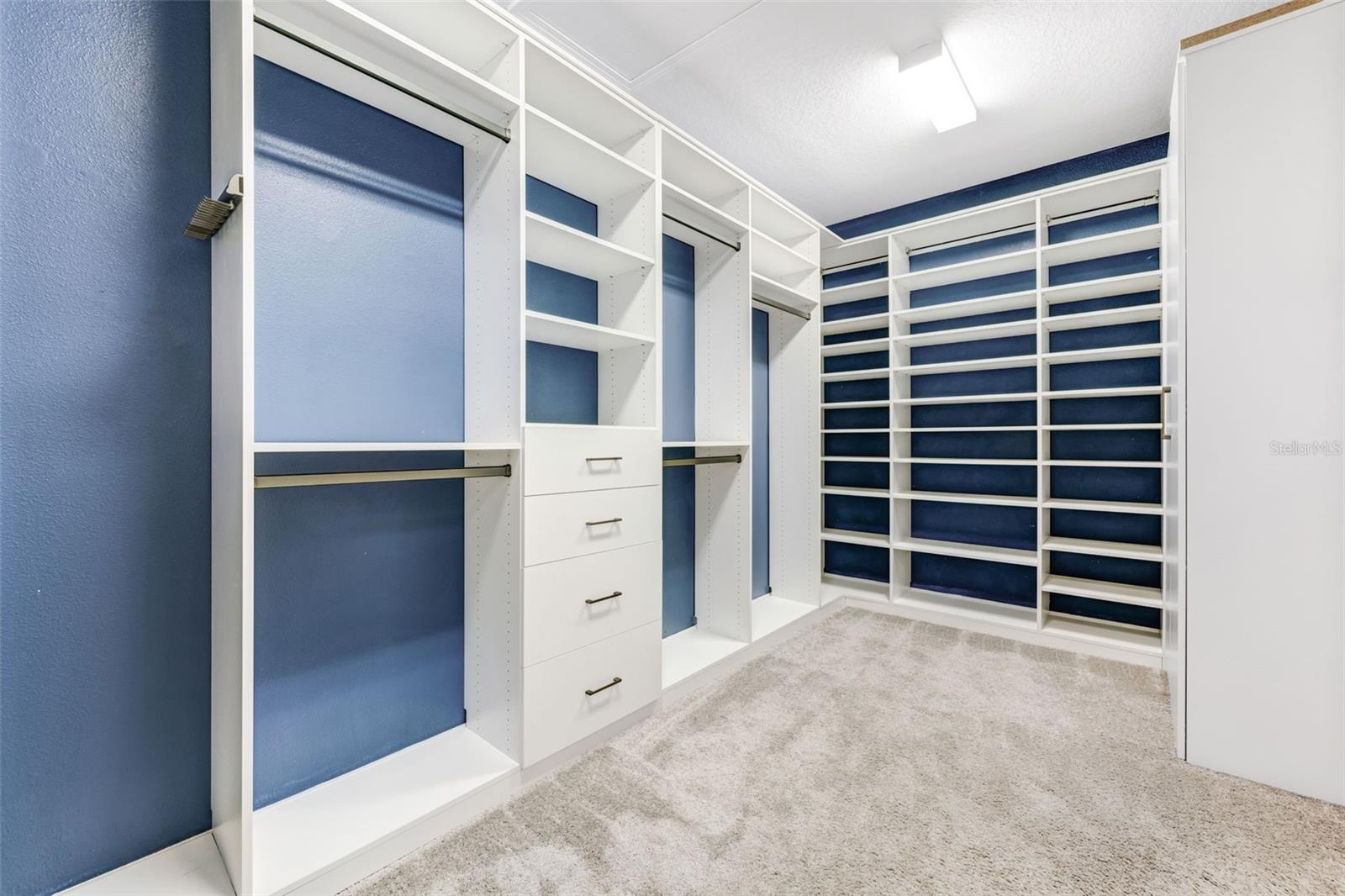 Master Walk-in Closet