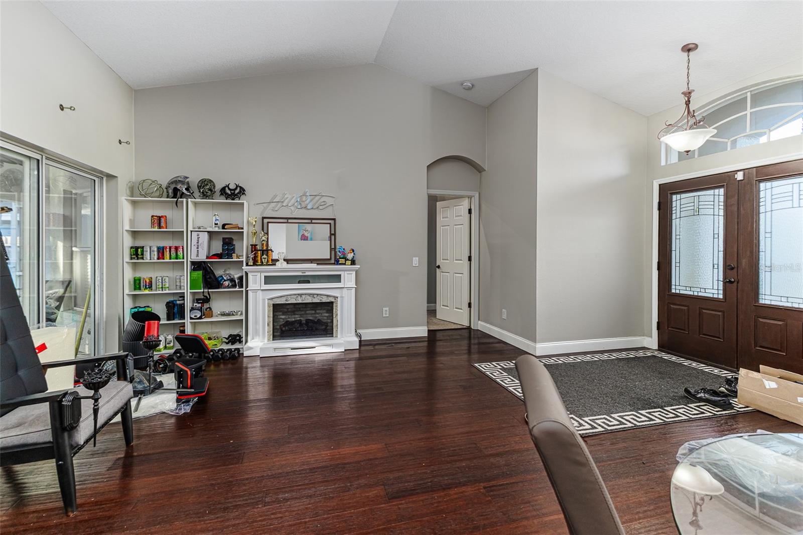 decorative fireplace- moveable