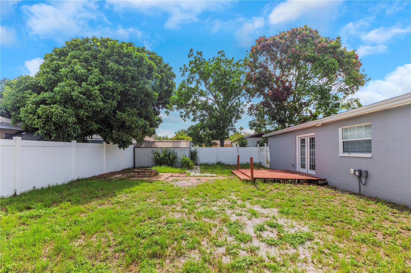 Rear Yard - Reverse View