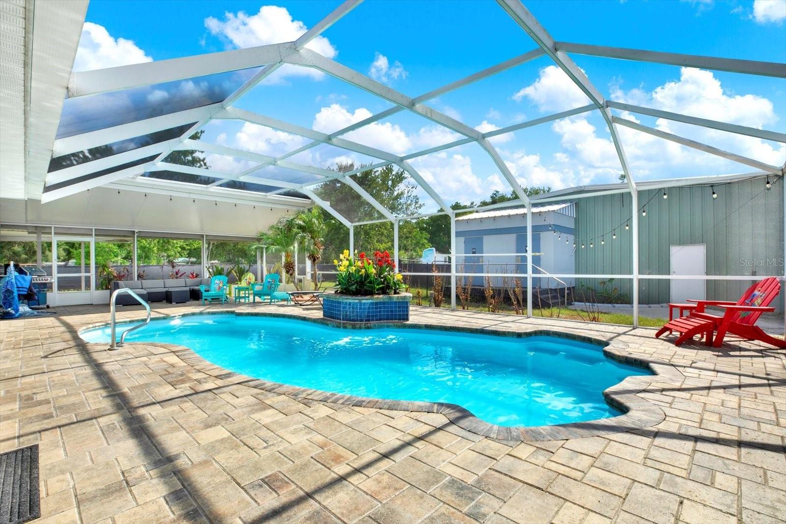 LARGE POOL AREA