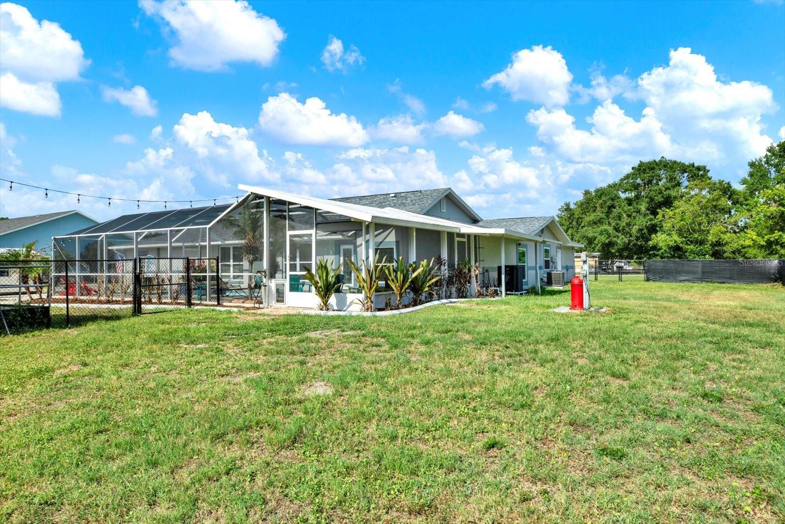 REAR VIEW OF HOME