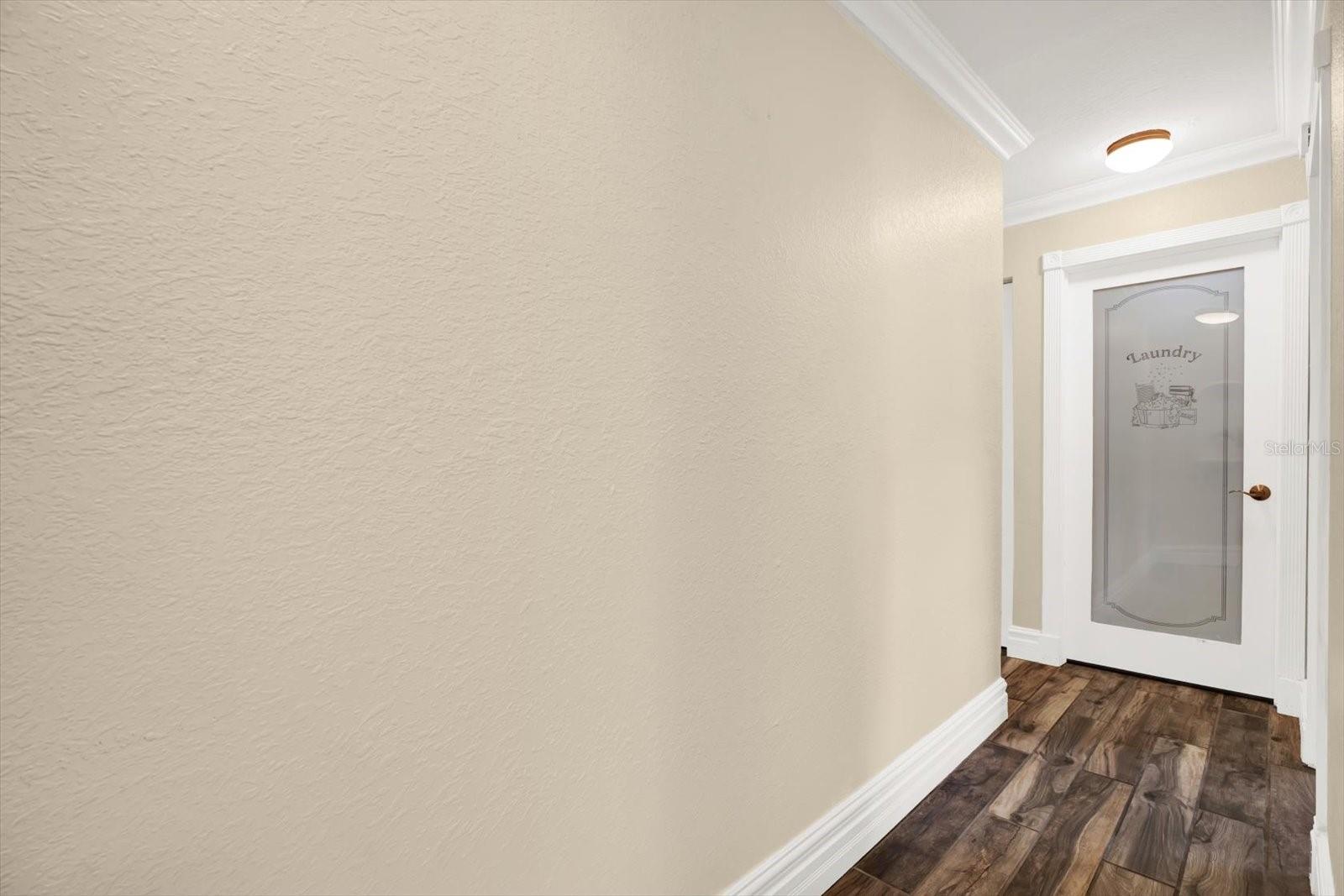 HALLWAY TO LAUNDRY ROOM