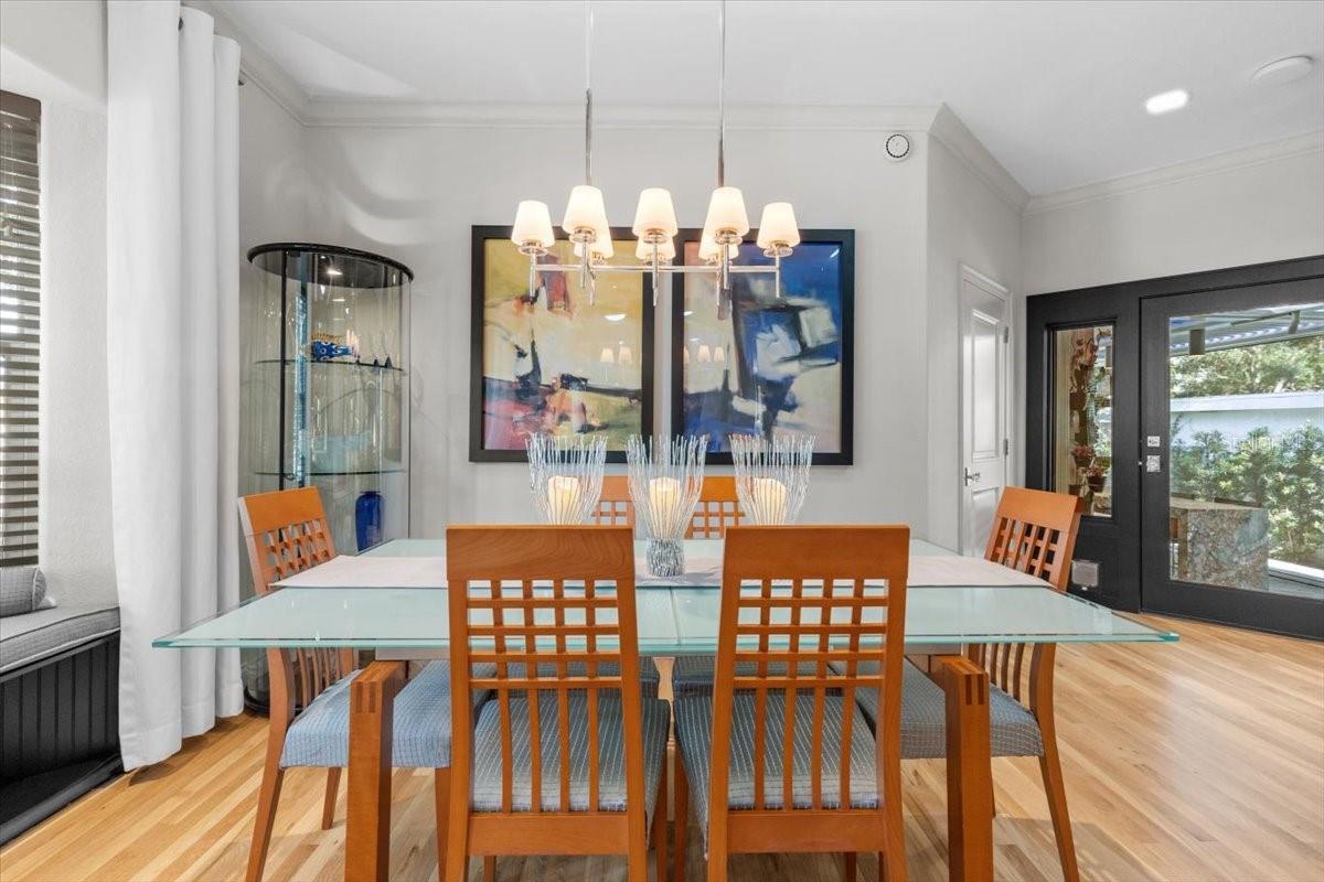 Bright Dining With View