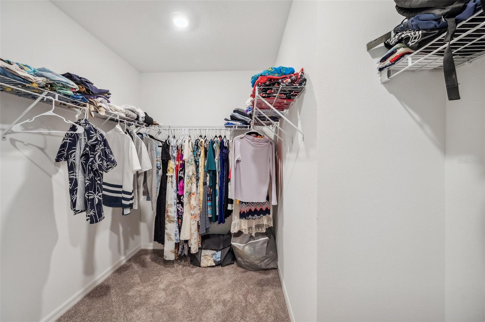Walk in Closet in Primary Suite